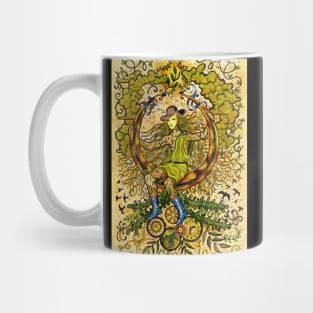 Nature's warlock. Magician series design. Mug